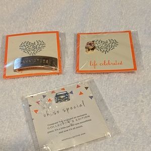 KEEP Collective (Stella and Dot) lot of 8 charms